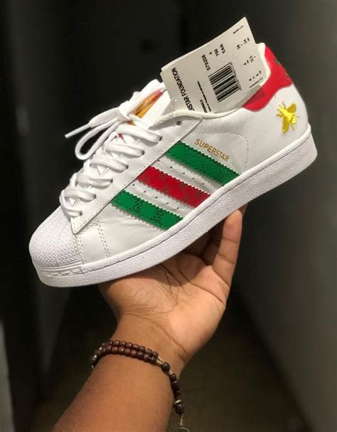 gucci adidas superstar|Adidas Superstar Gucci original.